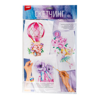 Рн-045 Скетчинг акварелью Цветочные нежности купить оптом и в розницу Рн-045 Скетчинг акварелью Цветочные нежности купить оптом и в розницу на базе игрушек